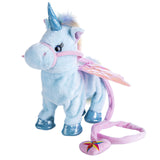 Electric Walking & Talking Unicorn Plush Toy