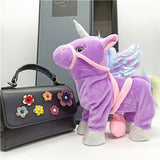 Electric Walking & Talking Unicorn Plush Toy