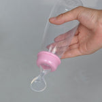 Silicone Bottle With Spoon