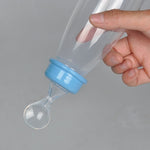 Silicone Bottle With Spoon